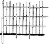bamboo poles